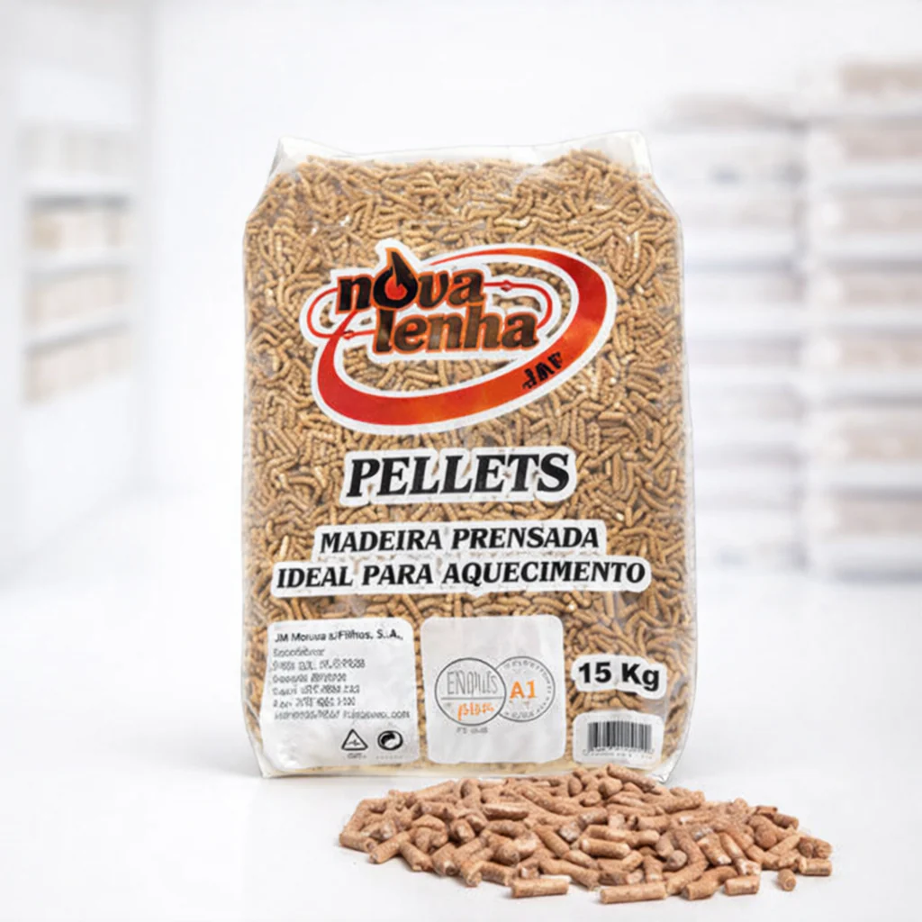 NovaLenha pellets pino EnPlus A1 — certificacion especificaciones tecnicas combustible eco premium