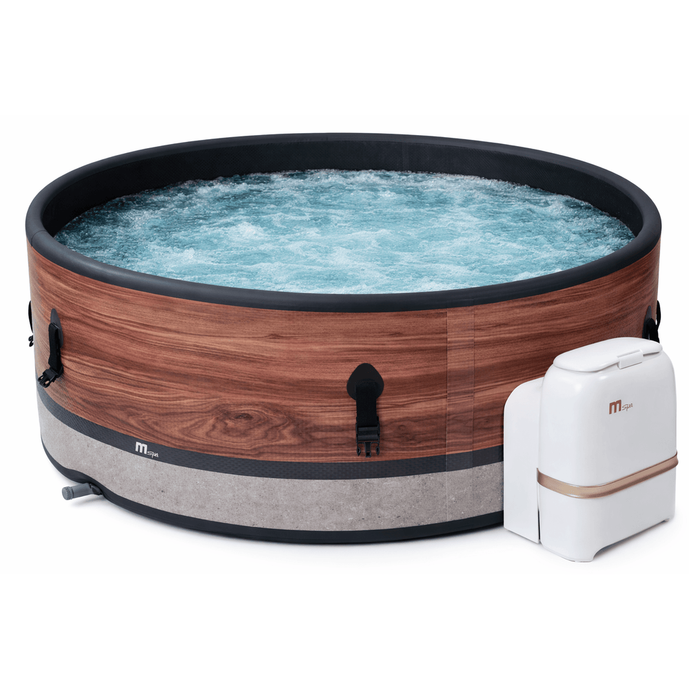 MSPA spa semirrigido Duet Eco circular 4-6 personas ecologico burbuja agua masaje confort