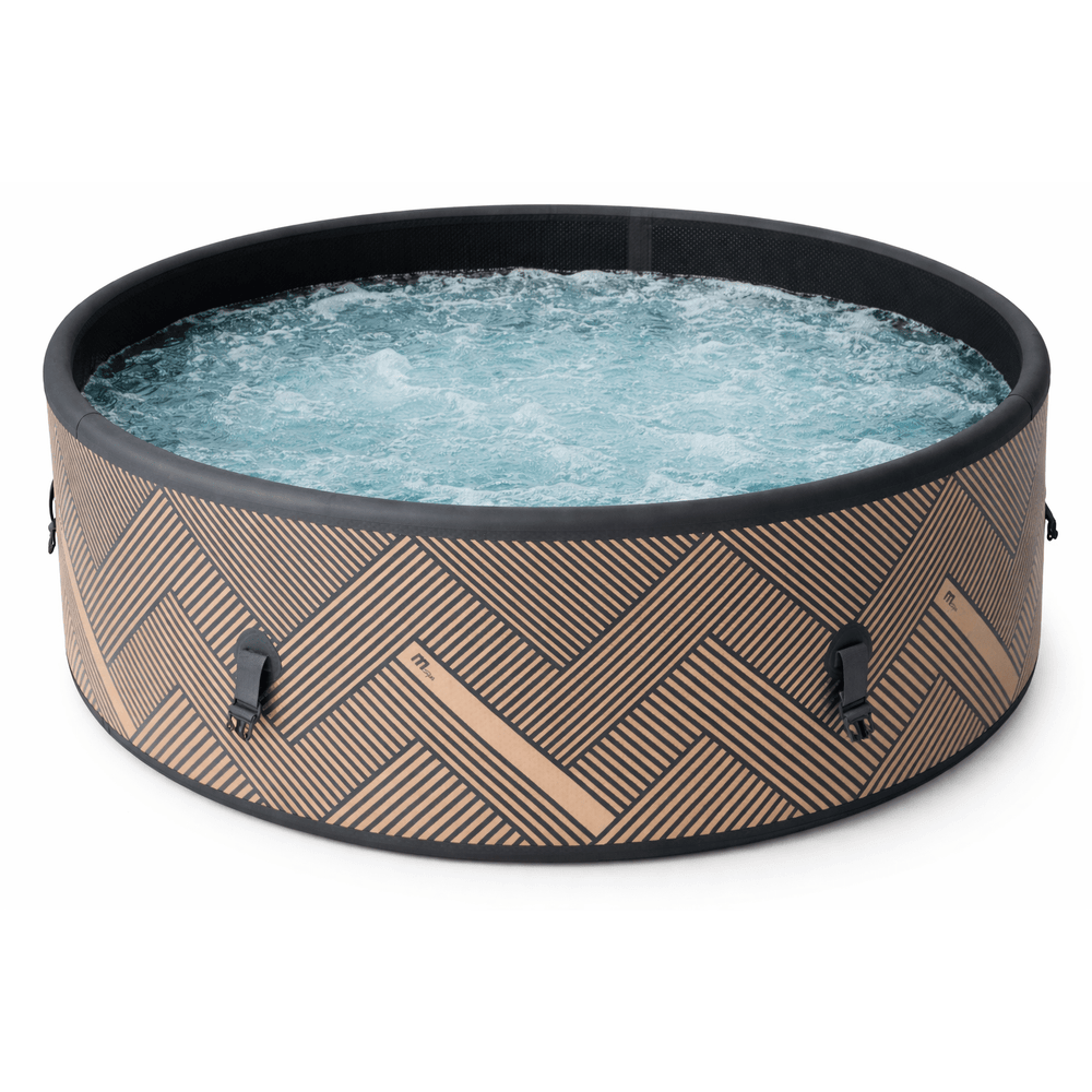 MSPA spa Mono Eco semirrigido 6-8 personas circular burbuja masaje agua caliente ecologico