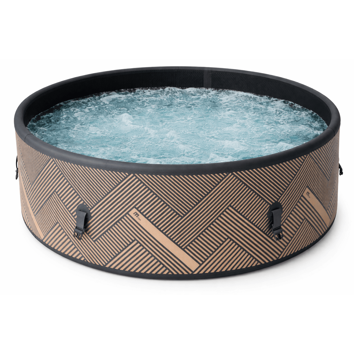 MSPA spa Mono Eco semirrigido 4-6 personas circular burbuja masaje agua confort familia